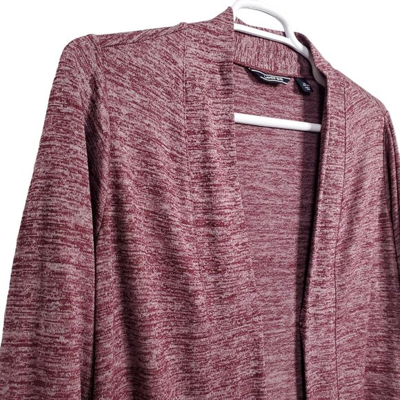 Lands End Size 2X Cardigan Lightweight Tunic Jacket Long Sleeve Stretch Pockets - Picture 6 of 9